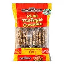 Pé De Moleque Crocante Dacolônia Pacote 140g