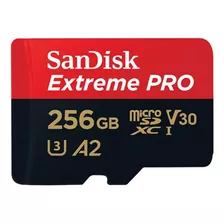 Micro Sd Sand Disk Extreme Pro 256gb