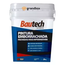 Pintura Emborrachada Bautech 20kg Branca