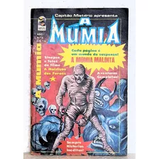 Hq Gibi A Múmia ( Capitão Mistério Apresenta ) N° 9 - Com Poster - Ano 1 - Ed. Bloch - 1978