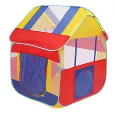 Casita De Juegos Carpa Infantil Puerta Ventanas Mt08990