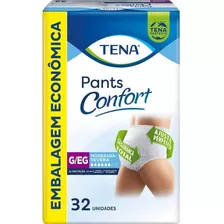 Roupa Íntima Tena Pants Confort G/eg 32 Unidades