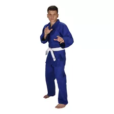 Kimono De Judo Mks Michi Azul Com Faixa Branca (iniciante)