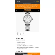 Reloj De Dama Mido Impecable