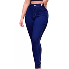 Calca Feminina Jeans Azul Escuro Modelagem Maravilhosa/verao