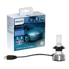 Focos Jgo Led H7 Ultinon Essential 200%+luz 6500k Philips