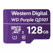 Wd Purple Microsd 128gb Microsdxc Cctv Sda 6.0 Wdd128g1p0c