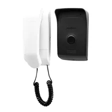 Kit Interfone Intelbrás Módulo Interno E Externo Segurança Cor Branco