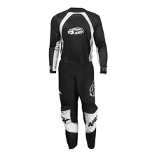 Conjunto Roupa Amx Start Motocross Trilha Enduro Com Bolso