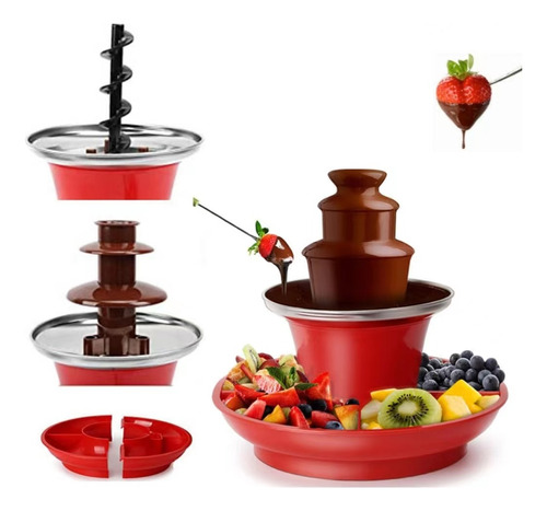 Fuente De Chocolate  3 Capas Maquina Postres Cocina Y Fiesta