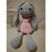 Coneja Nena Bebe Amigurumi Tejida Crochet H Agodon El Cristal Encantado