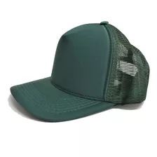 Boné Aba Curva Liso Básico Trucker Telinha Linha Premium 1ª