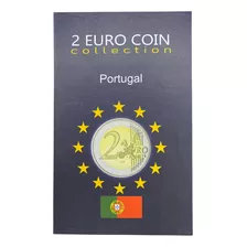 Álbum Para Moedas De Portugal - Comemoração De 2 Euros