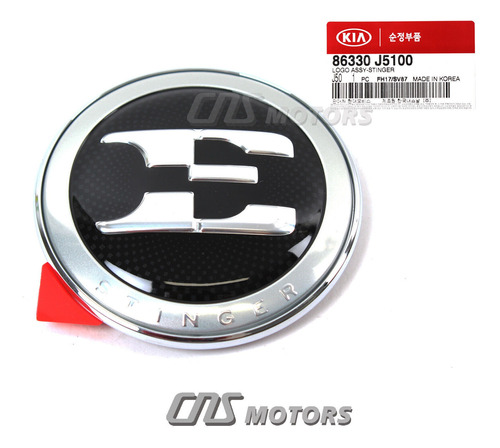 Genuine Front Hood Emblem Badge For 2018-2020 Kia  Ddf Foto 3