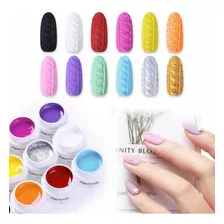 Gel Born Pretty 3d Carving Plastilina Moldeado Uv Led Paint