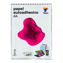 Papel Sticker Adhesivo Para Calcomanías Etiquetas 50hojas A4