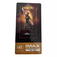 Ingresso Colecionável Capitã Marvel Imax 0445/1000