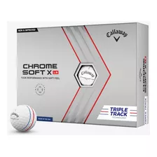 Pelotas Callaway Chrome Soft X Ls T. Track | The Golfer Shop Color Blanco