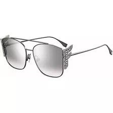 Lentes De Sol - Fendi Fendi Freedom Ff 0380/g/s Ruthenium/gr