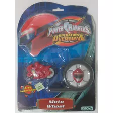 Power Rangers Moto Wheel Alta Velocidad Con Lanzador