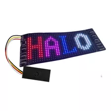 Letrero Led Flexible 16x32 Pixels Bluetooth Rgb Programable