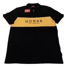 Playera Guess De Hombre Talla S Color Negro Original.