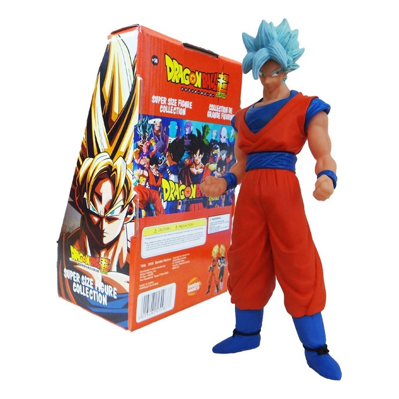 Boneco Goku Super Saiyan Dragon Ball Super 16cm F0099-5 Fun