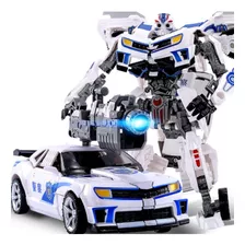 Boneco Transformers Bumblebee Policial Edition Mode 19cm