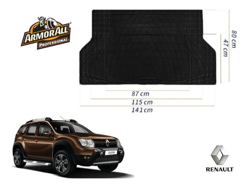 Tapete Cajuela Maletero Renault Duster 13 A 21 Armor All  Foto 3