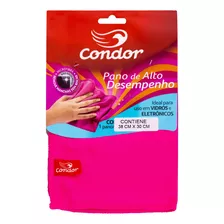 Pano Para Limpeza Condor Pano Rosa