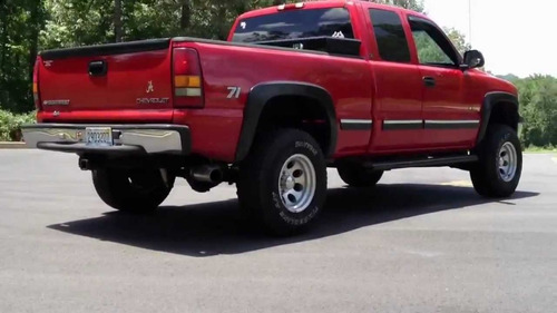 99-06 Chevrolet Silverado Moldura Superior Tapa Trasera Lujo Foto 5