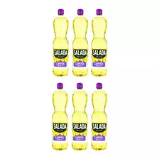 Kit C/6 Óleo Canola Salada 900ml