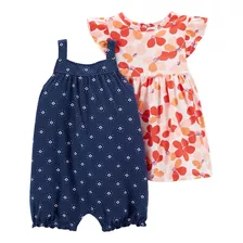 Conjunto De Bebé Niña De 4 Piezas Carters