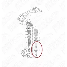 Amortecedor Traseiro Porsche Cayenne 4.5 S V8 2003-2006