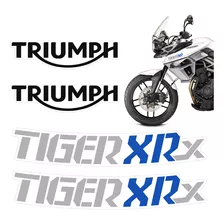 Kit Adesivos Moto Triumph Tiger 800 Xrx Modelo Original