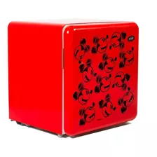 Minibar Kalley Mickey Mouse 47 Litros Frost K-dmb47r1 Rojo