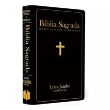 Bíblia Sagrada Com Harpa E Corinhos | Arc | Letra Jumbo