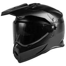 Casco Todoterreno Gmax At-21 Adventure (negro Mate, Extragra