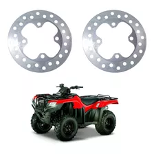 Par Disco De Freio Dianteiro Honda Fourtrax 420 2015 À 2022