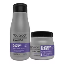 Kit Matizador Violeta Novalook Shampoo + Mascara 250ml