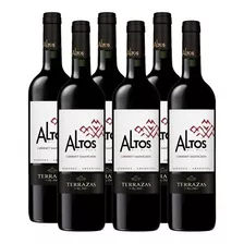 Vino Altos Del Plata Cabernet Sauvignon Botella 750ml X6 Unidades