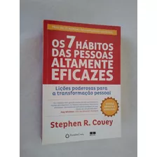 Livro: Os 7 Hábitos Das Pessoas Altamente Eficazes