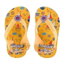 Chinelo Sandália Infantil Menino Praia Pimpolho Com Elástico