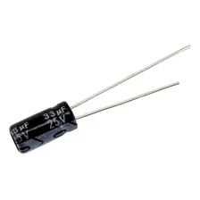 Capacitor Condensador 25v 33uf (electrolítico) 3 Unidades