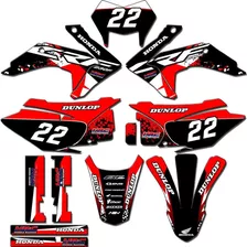 Kit Adesivos Trilha Gráficos Crf230 2015/2019 0.28mm Crfm51