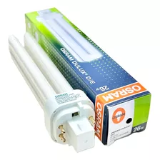 Foco Dulux D/e 26 Lampara Fluorescente 26w G24q-3 Osram