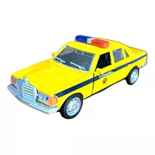 Miniatura Carrinho Antigo Mercedes 350 Se 1975 Polícia