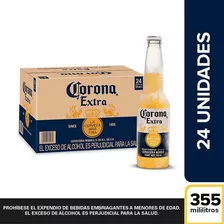 Cerveza Corona Extra - Caja X 24 U. 355ml - 
