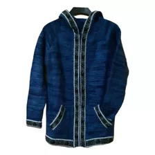 Campera Canguro Tejida En Alpaca De 1era Calidad. .