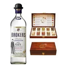 Gin Brokers X700 + Caja Indomita Especies Botanicos X 10
